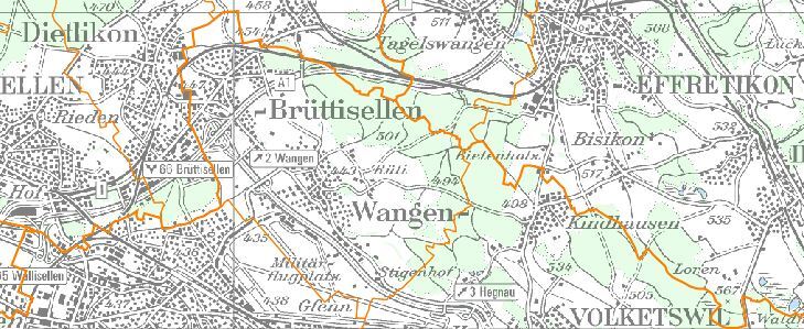 Ortspläne – Gemeinde Dietlikon